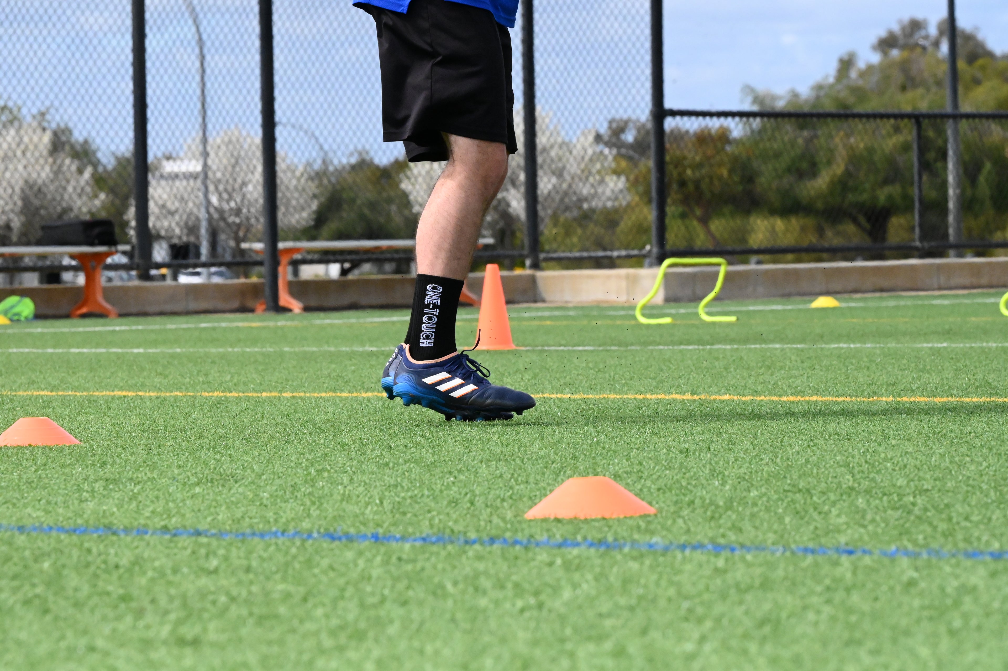 One Touch Grip Socks